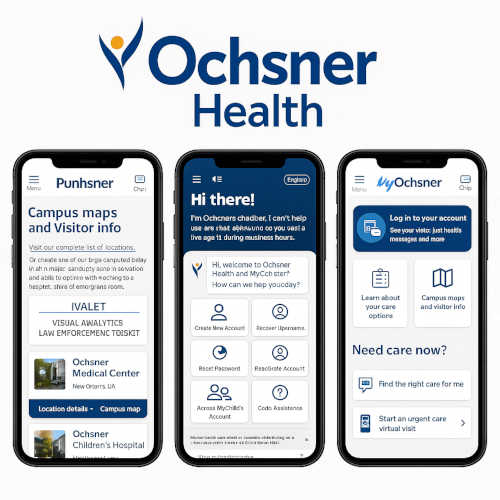 Oschner mobile app