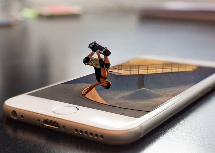 Mobile App Review skateboard
