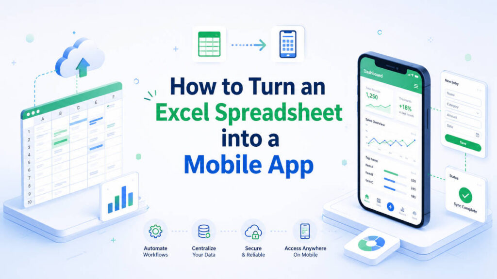 mobile app from excel