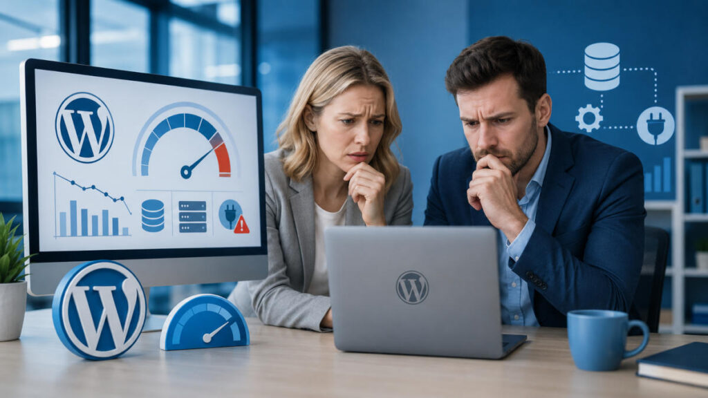 slow wordpress website