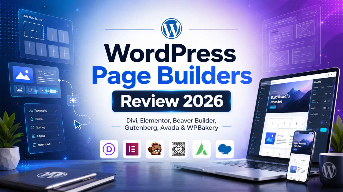 WordPress Page Builders Review for 2026