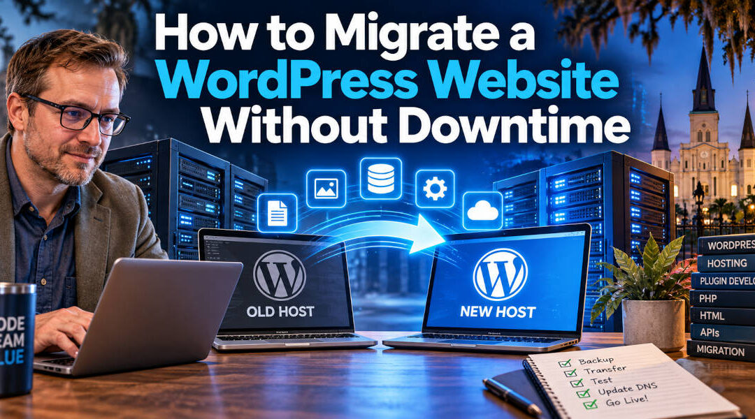 wordpres server migration