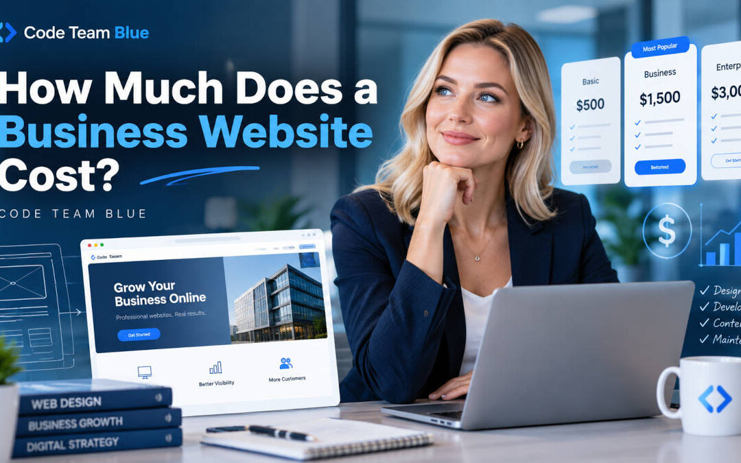 how much does a business website cost