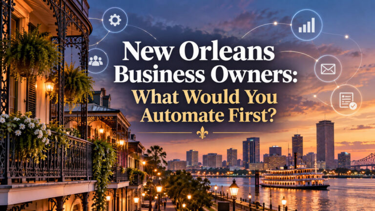 New Orleans Business Owners: What Would You Automate First?
