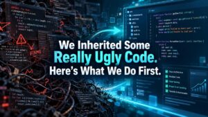 We Inherited Some Really Ugly Code. Here’s What We Do First.